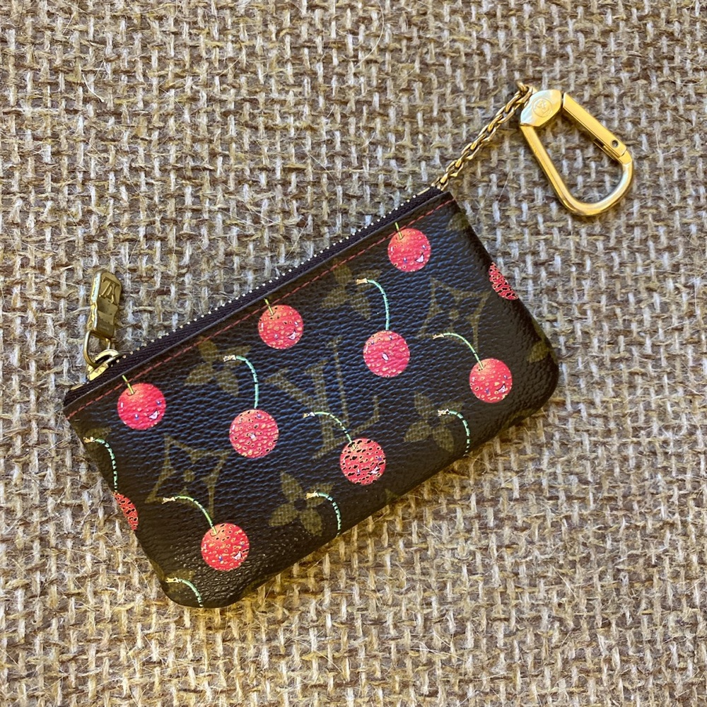 Louis Vuitton Cherries Key Chain wallet